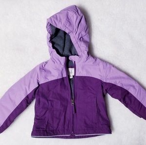 LANDS' END Toddler Girls 3T Waterproof Jacket